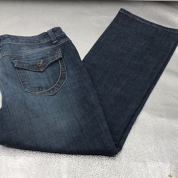 Nine West boot cut denim size 12 - Picture 6 of 7